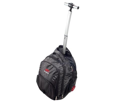 Edea Jacquard Backpack Trolley Skate Bag